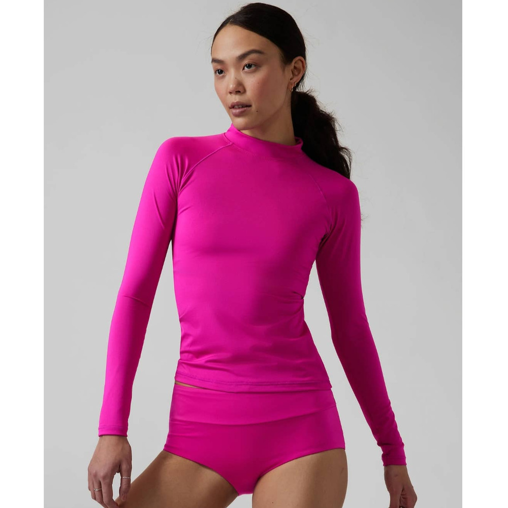 Athleta Women's Pink Rashguard size small